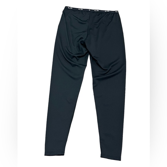 Champion Women’s Medium Black Thermal Long John Pants Base Layer Leggings Ski - Picture 3 of 8